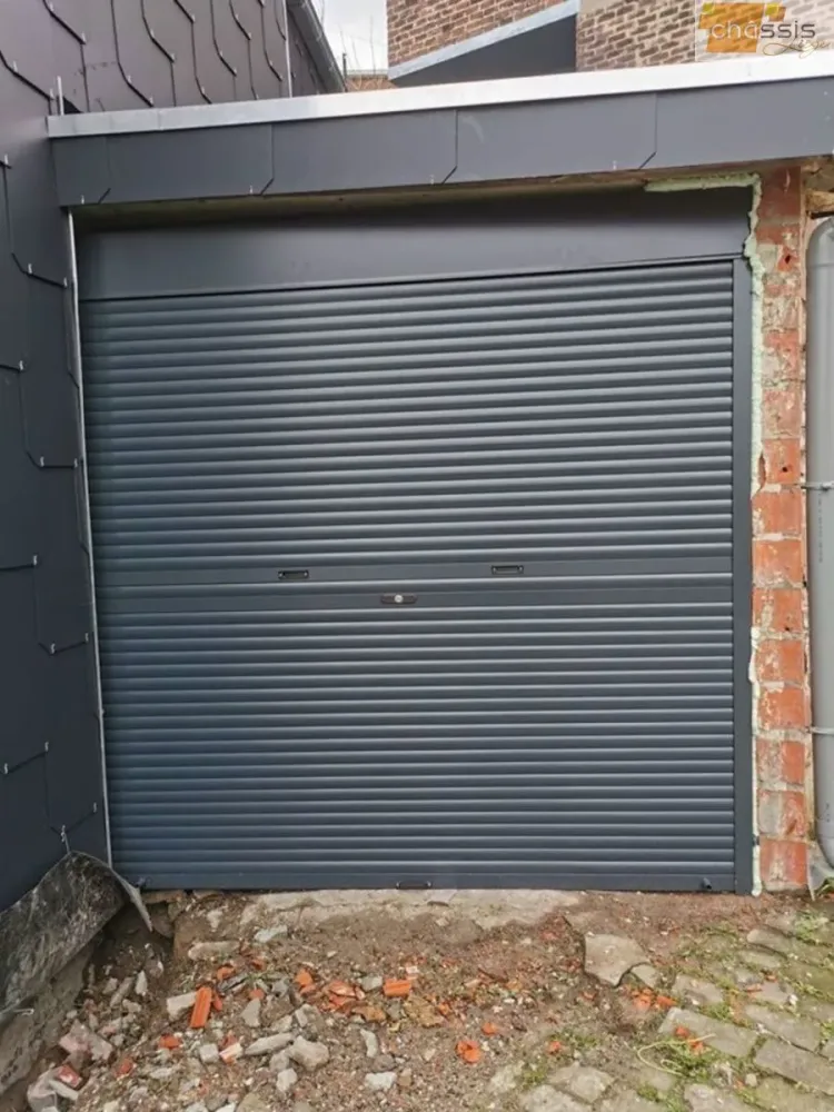 porte-de-garage-Chassis Liège