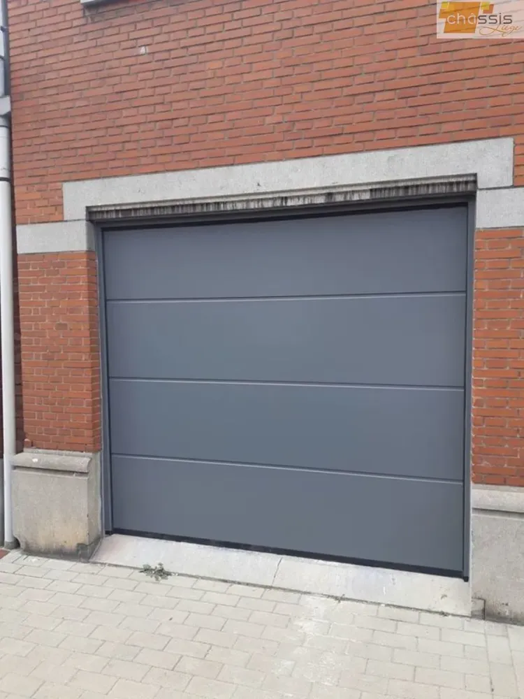 porte-de-garage-Chassis Liège