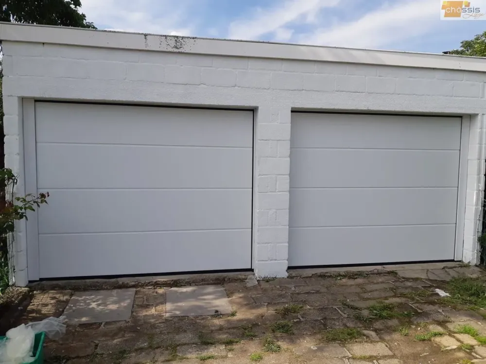 porte-de-garage-Chassis Liège
